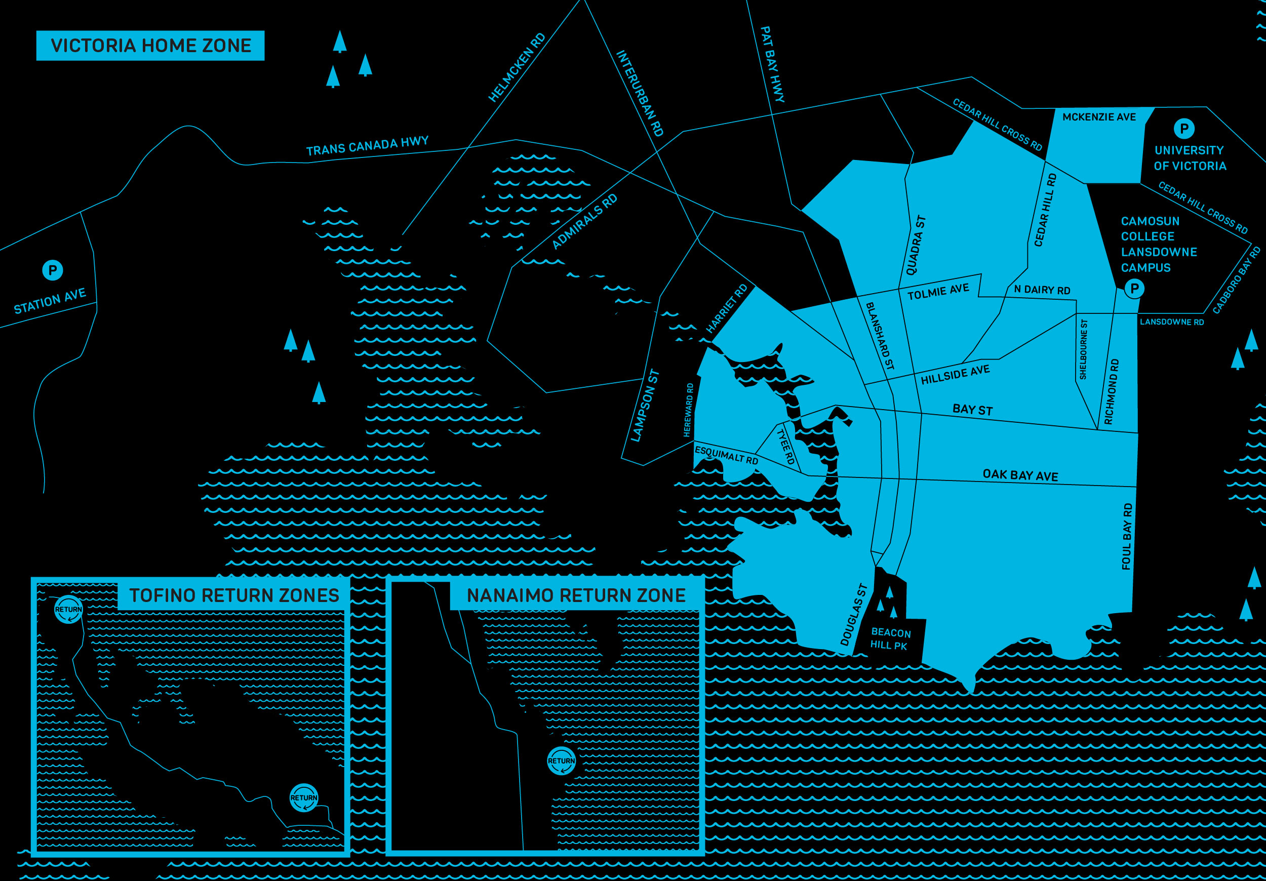 EVO  Langford Home Zone Map
